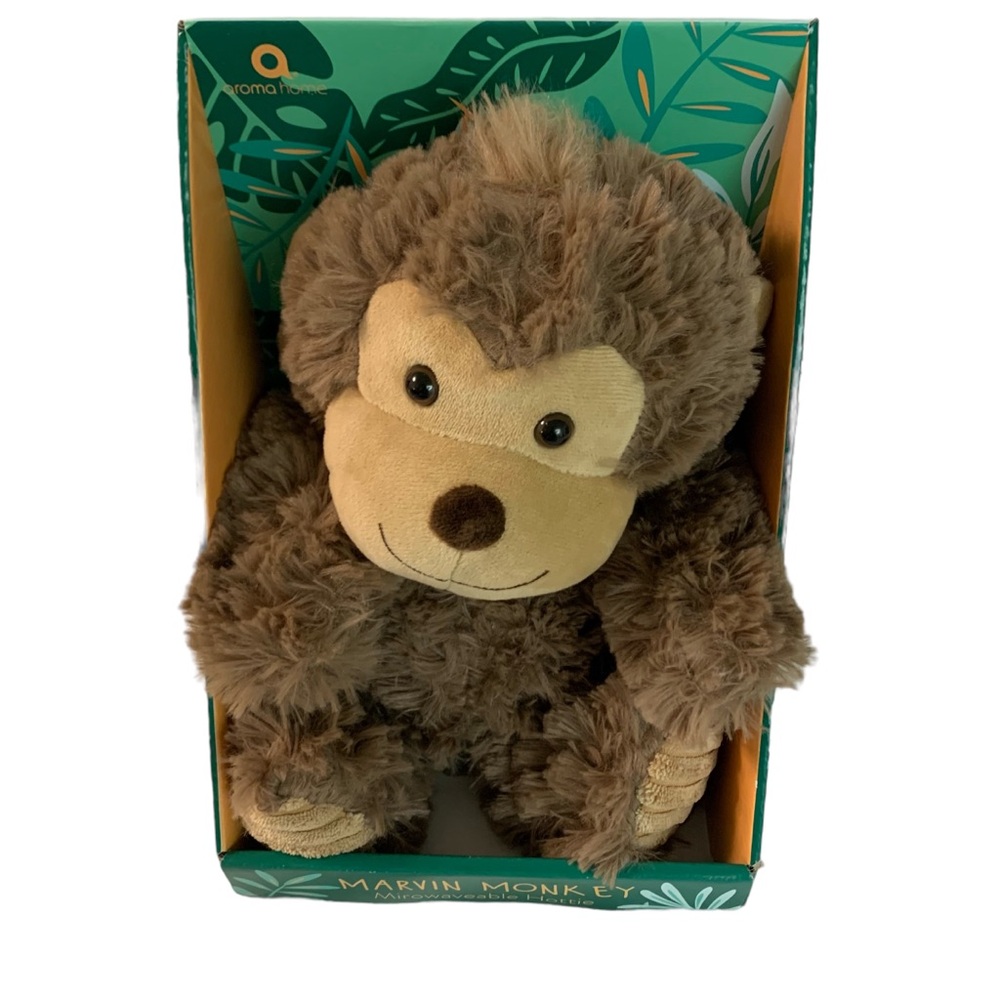 Marvin Monkey Microwaveable Hottie Stuffed Animal NWT